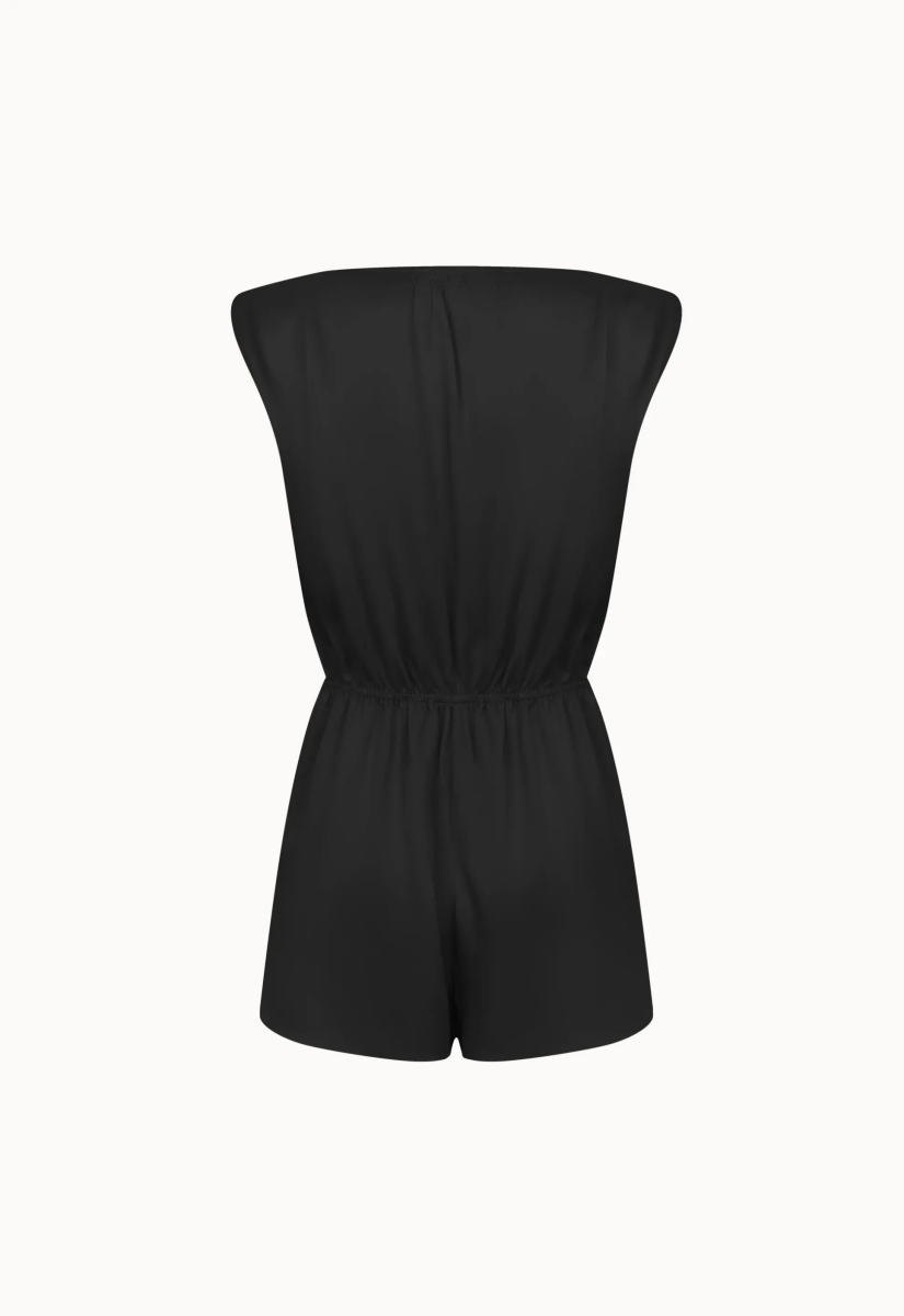 Macacão Iris - Preto - Bonne Soirée
