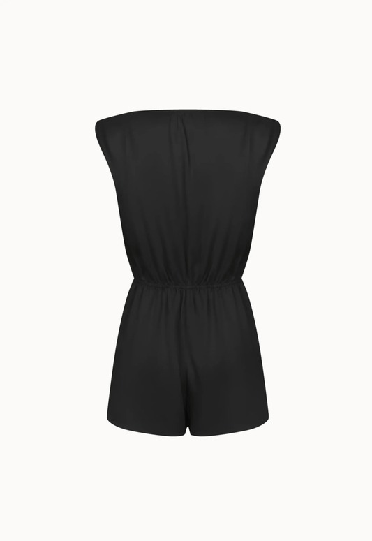 Macacão Iris - Preto - Bonne Soirée