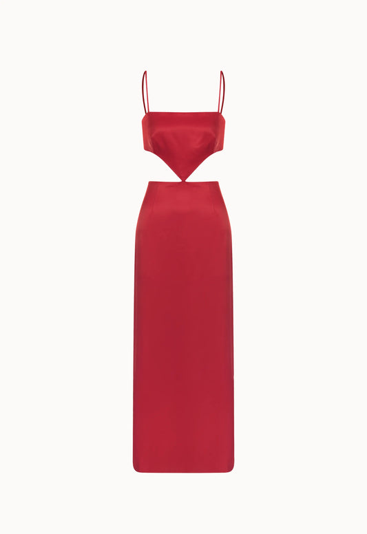 Vestido Rouge Mia - Vermelho - Bonne Soirée