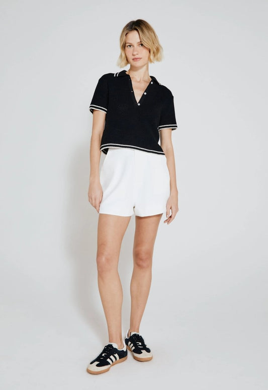 Shorts Alfaiataria Lilou - Off White - Bonne Soirée