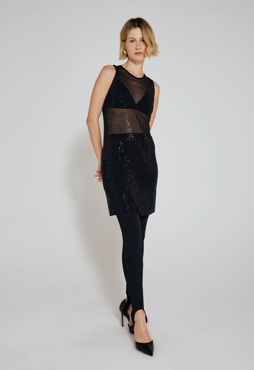 Vestido Nadador Desiré - Preto - Bonne Soirée