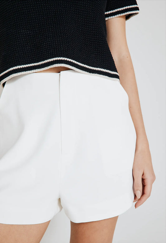Shorts Alfaiataria Lilou - Off White - Bonne Soirée