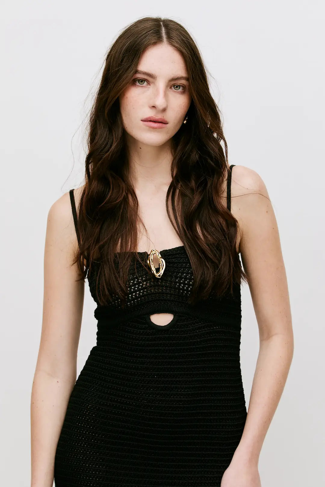 Vestido Louyse Tricot Preto - Bonne Soirée