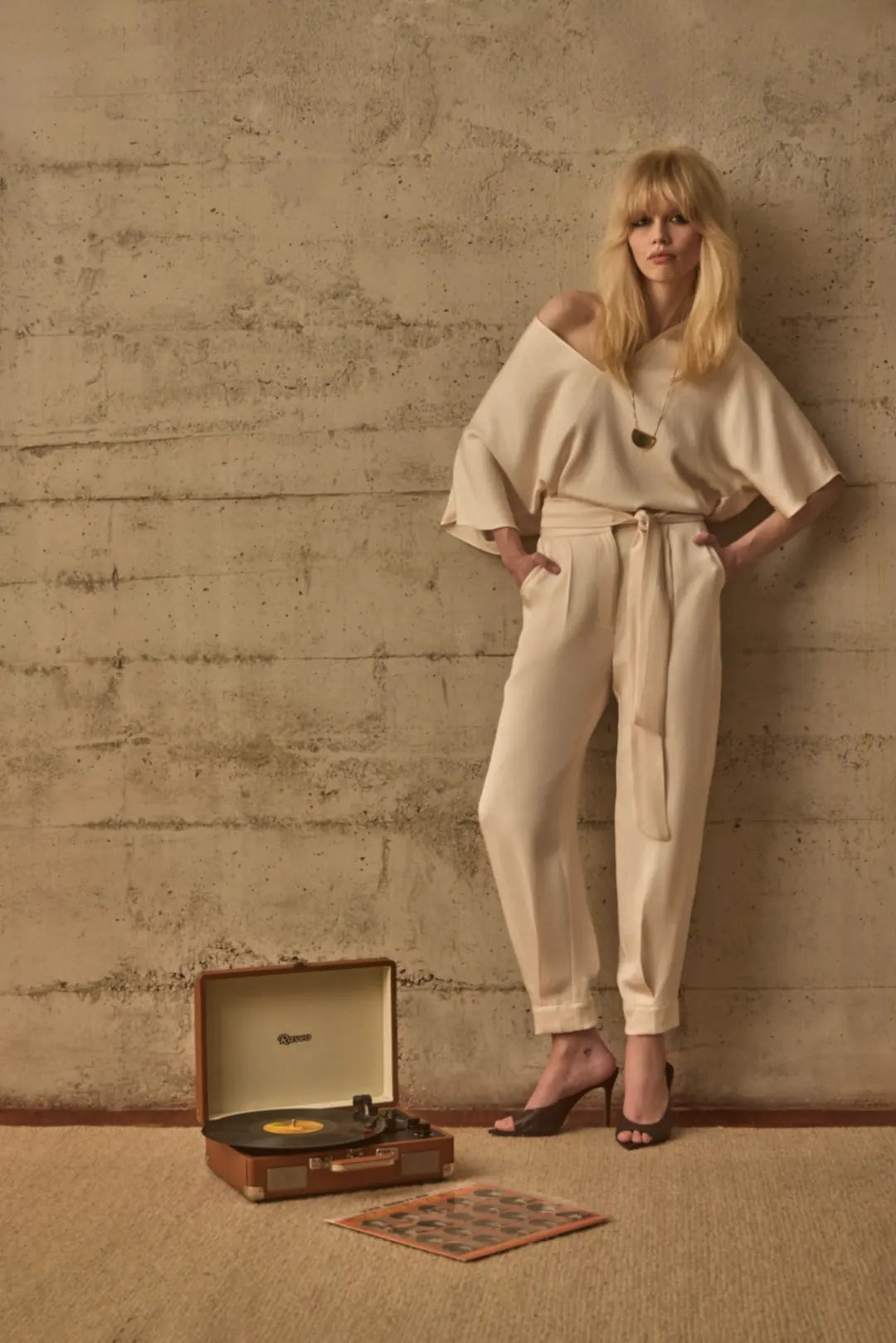 Calça Inès Alfaiataria Blush - Bonne Soirée