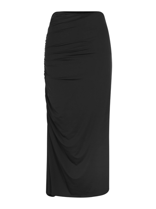 Saia Midi Madison - Preto - Bonne Soirée