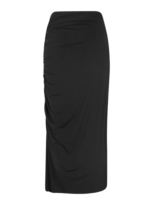 Saia Midi Madison - Preto - Bonne Soirée