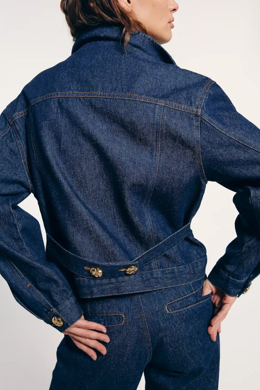 Jaqueta Jeans Bardot - Bonne Soirée