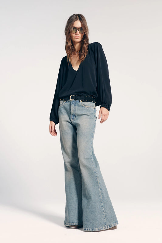 Calça Jeans Flare Jane - Bonne Soirée