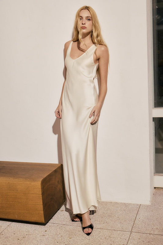 Vestido Angelina Vanilla - Bonne Soirée