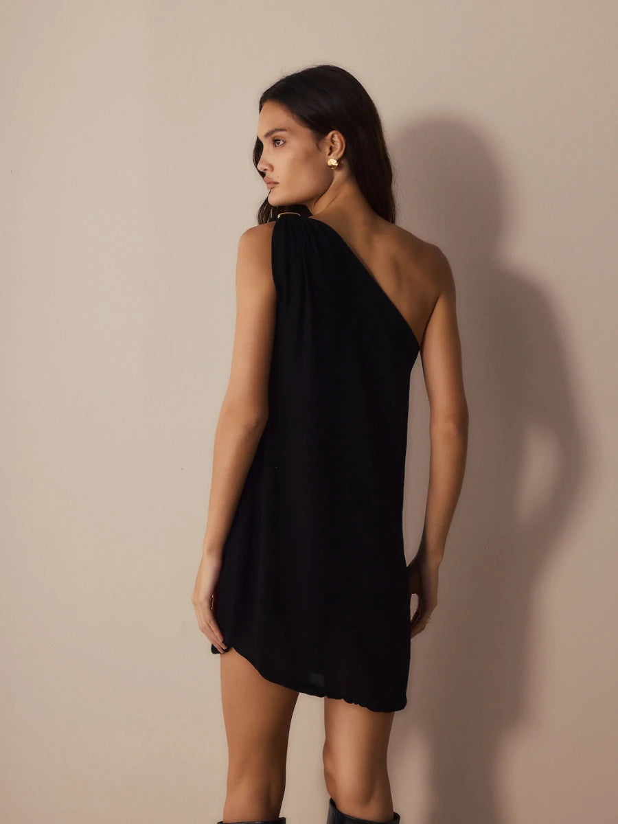 Vestido Cesca Preto - Bonne Soirée