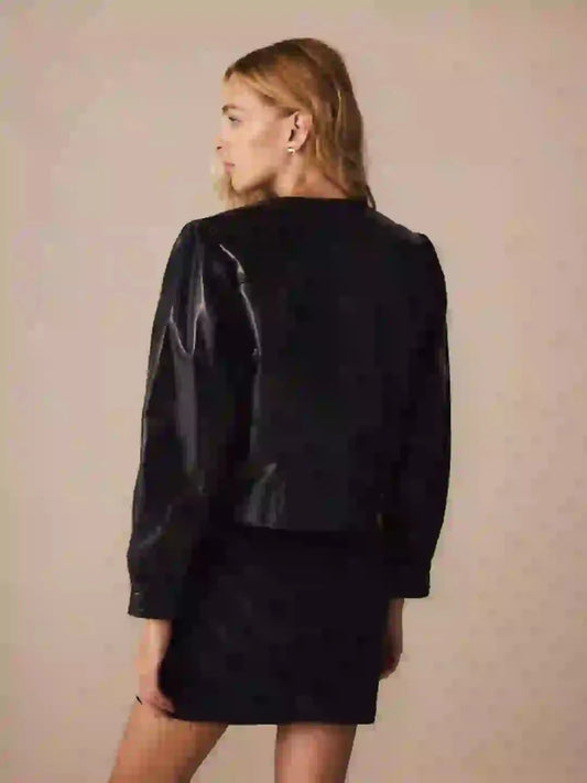 PRÉ-VENDA Saia Kayra Jeans Zebra - Entrega a partir de 12/03