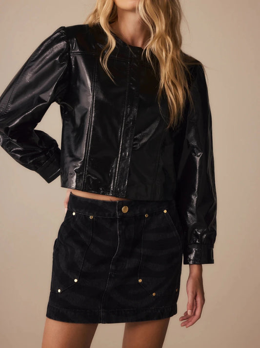 PRÉ - VENDA Saia Kayra Jeans Zebra - Entrega a partir de 12/03 - Bonne Soirée