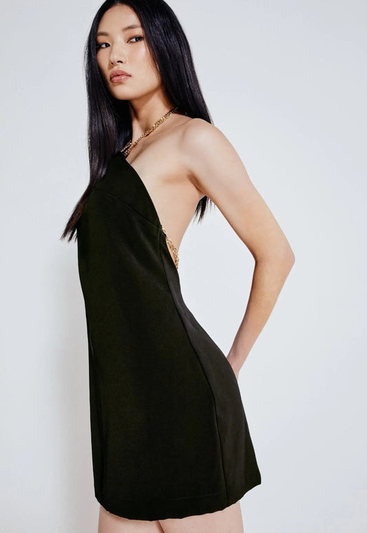 Vestido Curto Catherine - Preto - Bonne Soirée