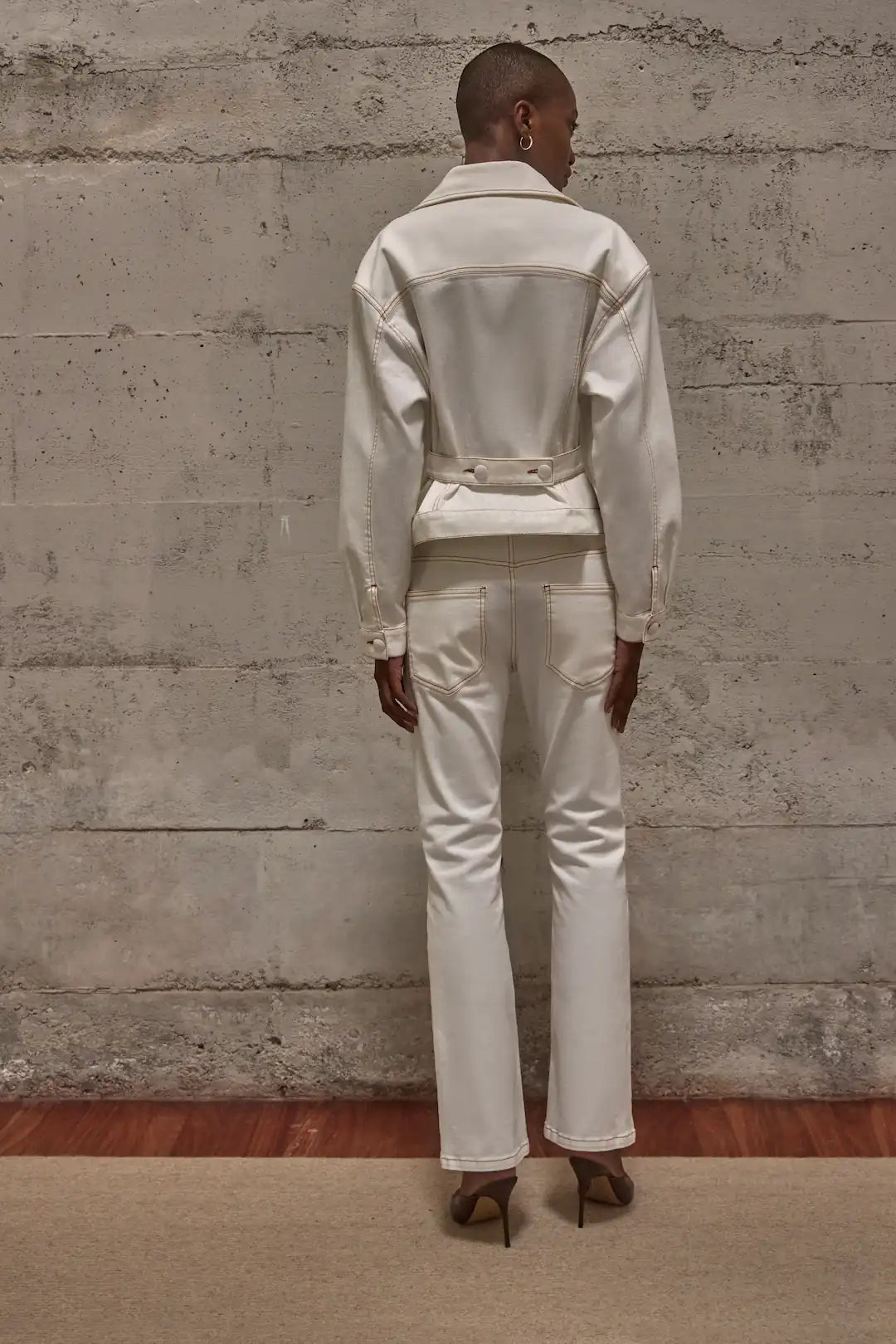 Calça Margot Jeans Off - White - Bonne Soirée