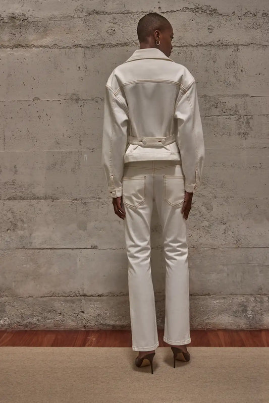 Calça Margot Jeans Off - White - Bonne Soirée