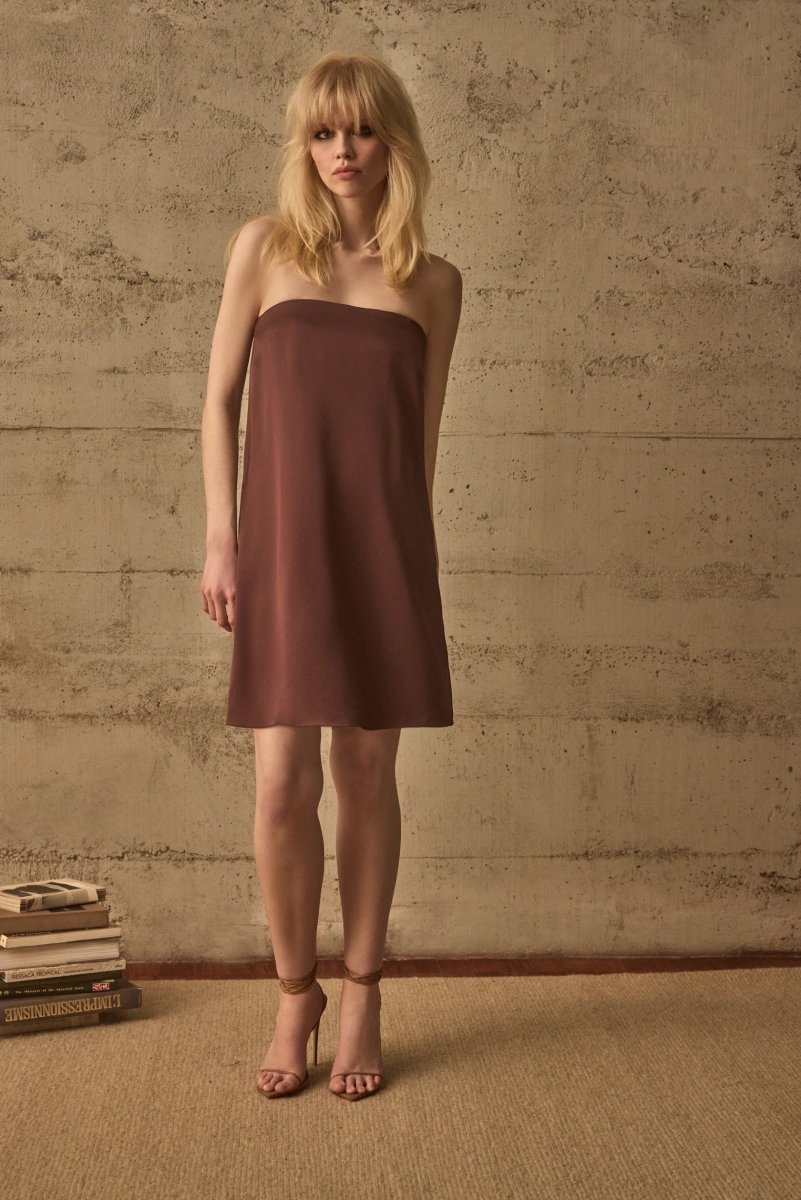 Vestido Victoire Marrom - Bonne Soirée