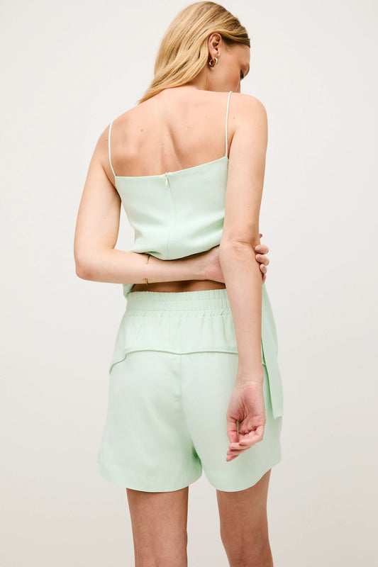 Shorts Natalie Alfaiataria Mint - Bonne Soirée