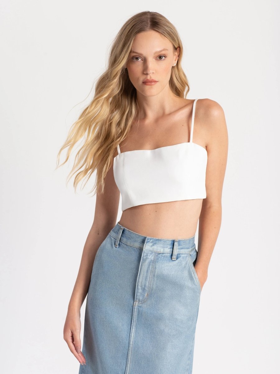 Cropped Lola - Off White - Bonne Soirée
