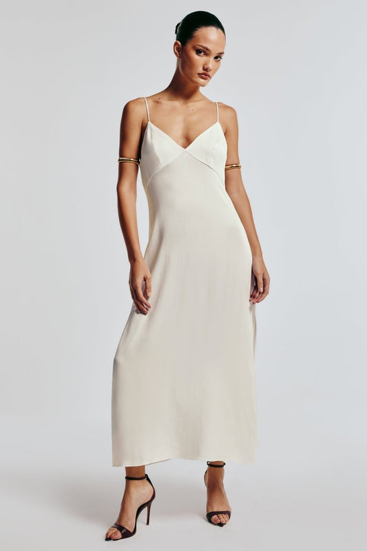Vestido Alanis Off - White - Bonne Soirée