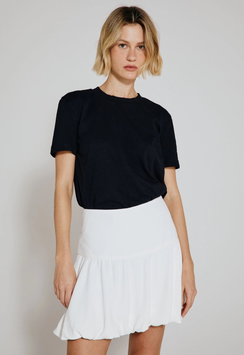 T-shirt Básica Anne - Preto - Bonne Soirée