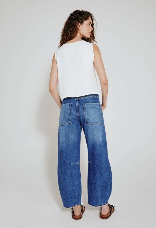 Blusa Crepe Decote V Léa - Off White - Bonne Soirée