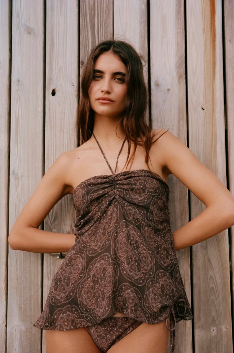 Blusa Sienne Paisley - Bonne Soirée