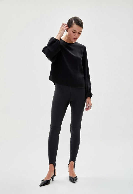 Calça Legging Pezinho Sierra - Preto - Bonne Soirée