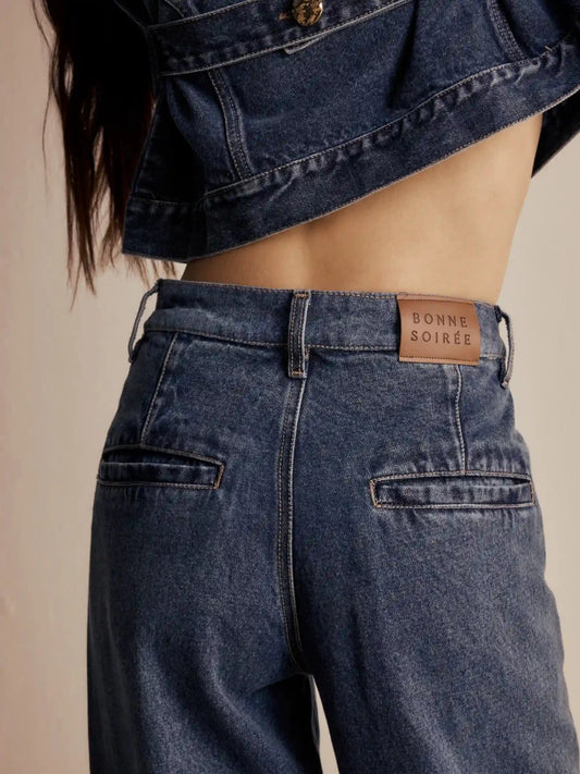 Calça Bardot Jeans Azul Médio - PRÉ-VENDA | Entrega a partir de 01/09 - Bonne Soirée