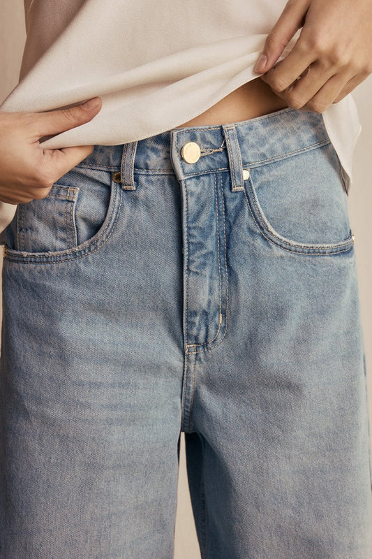 Calça Alix Jeans Vintage - Bonne Soirée