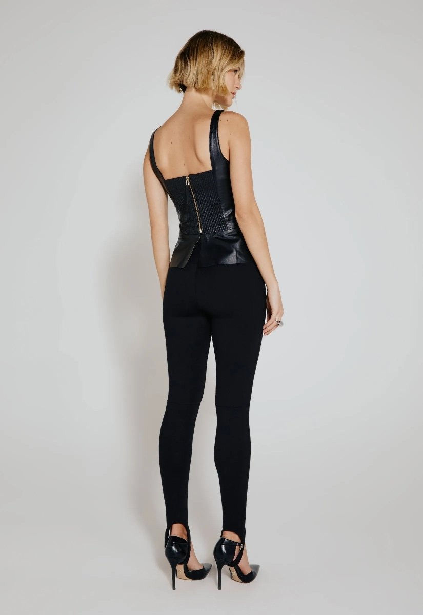 Calça Legging Pezinho Alice - Preto - Bonne Soirée