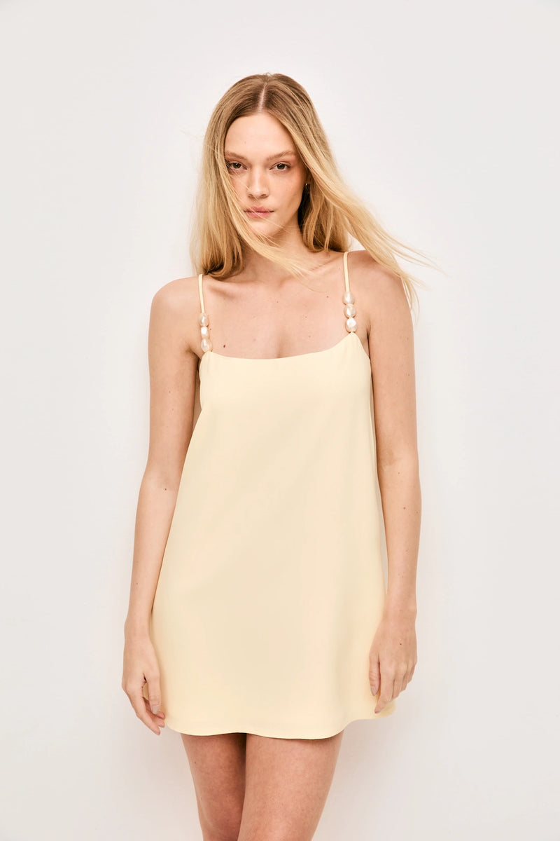 Vestido Isabelle Manteiga - Bonne Soirée