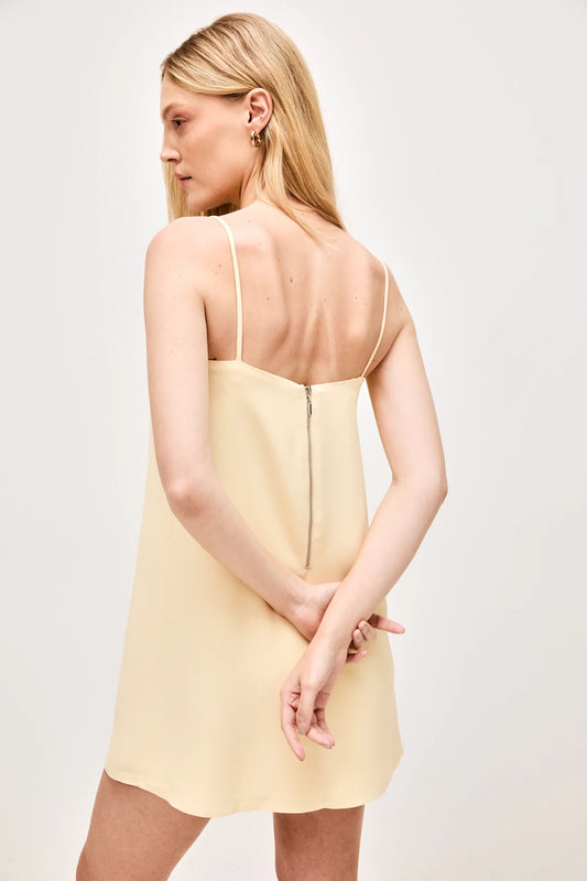 Vestido Isabelle Manteiga - Bonne Soirée