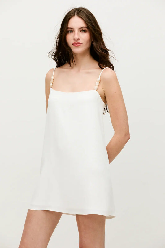 Vestido Isabelle Off White - Bonne Soirée