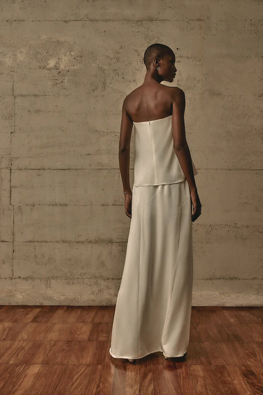 Saia Elisé Off White - Bonne Soirée
