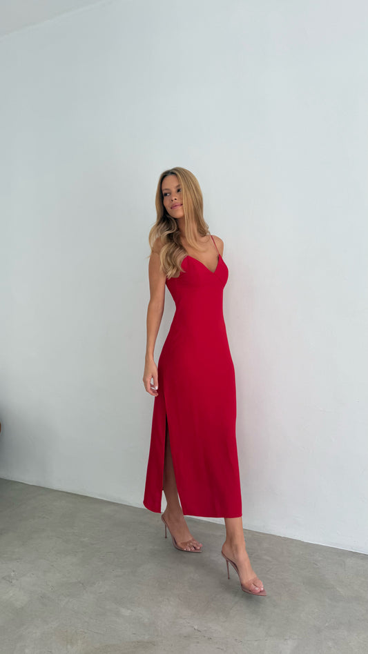 Vestido Alanis Vermelho