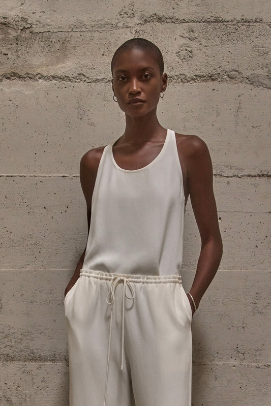 Blusa Natalie Alfaiataria Off-White