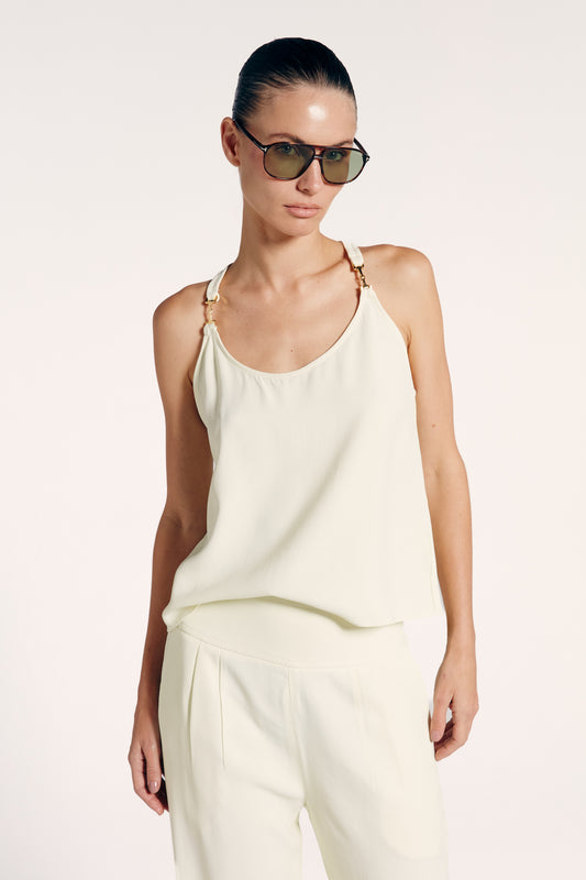 Blusa Regata Nadador Verde Claro Luli - Bonne Soirée