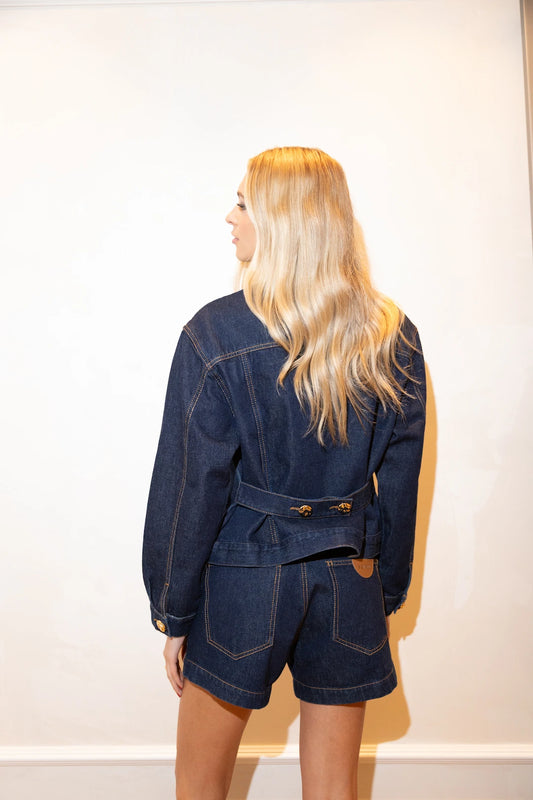 Jaqueta Jeans Bardot - Bonne Soirée