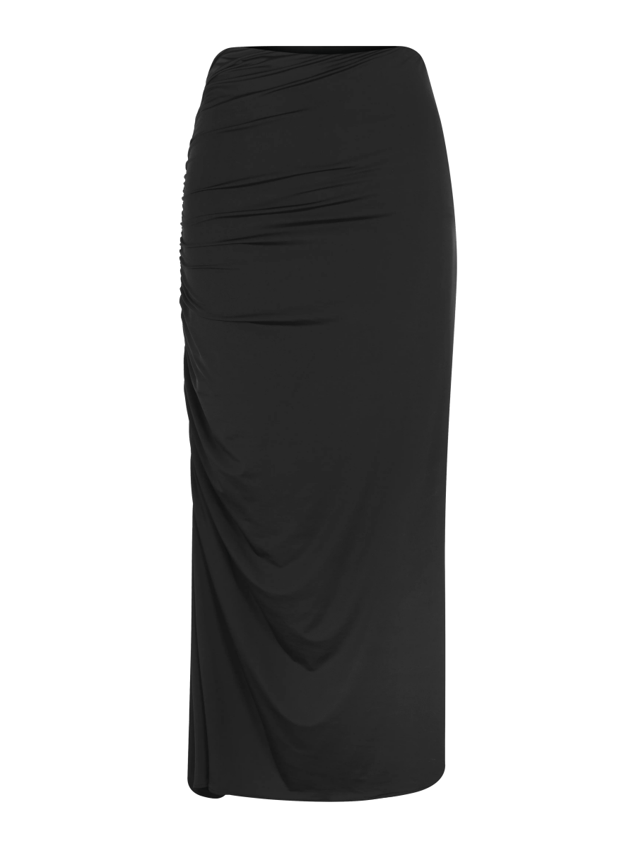 Saia Midi Madison - Preto - Bonne Soirée