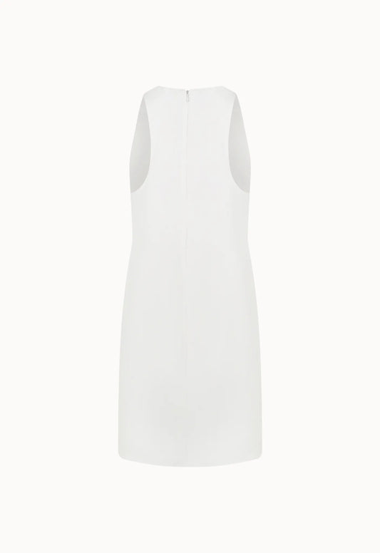 Vestido Crepe Diana - Off White - Bonne Soirée