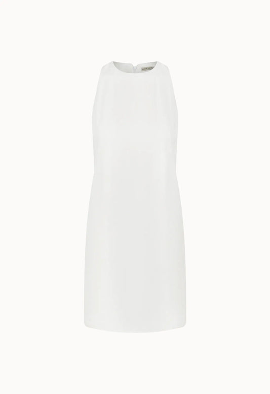 Vestido Crepe Diana - Off White - Bonne Soirée