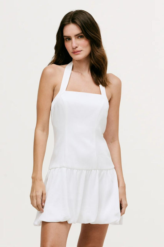 Vestido Balonê Delphine Off White - Bonne Soirée