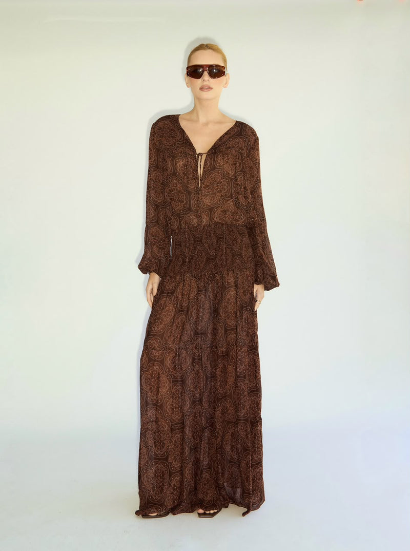 Saia Longa Sienne Paisley
