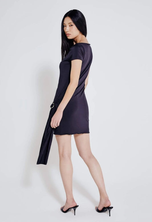 Vestido Curto Nati - Preto - Bonne Soirée