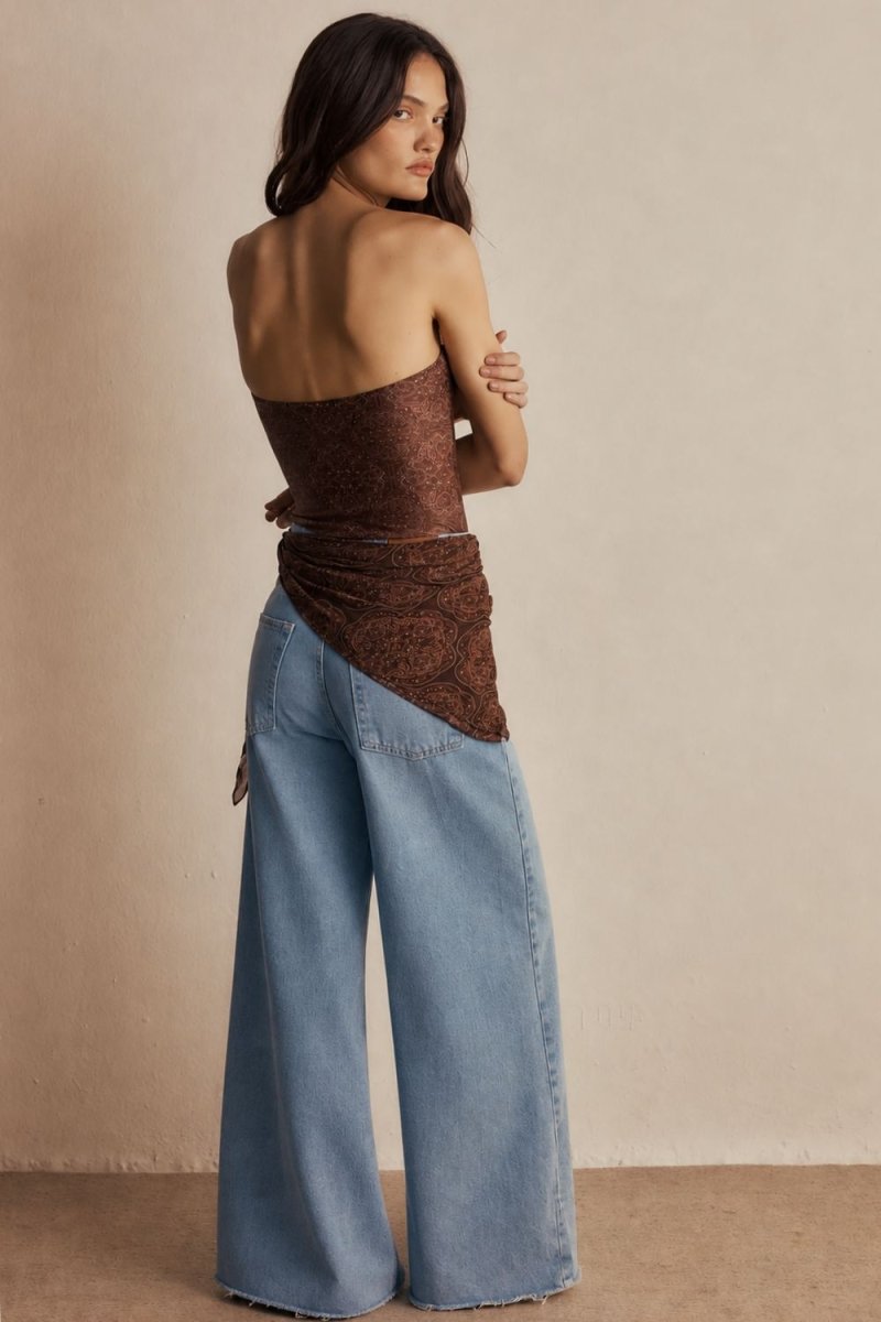 Calça Alix Jeans Vintage - Bonne Soirée
