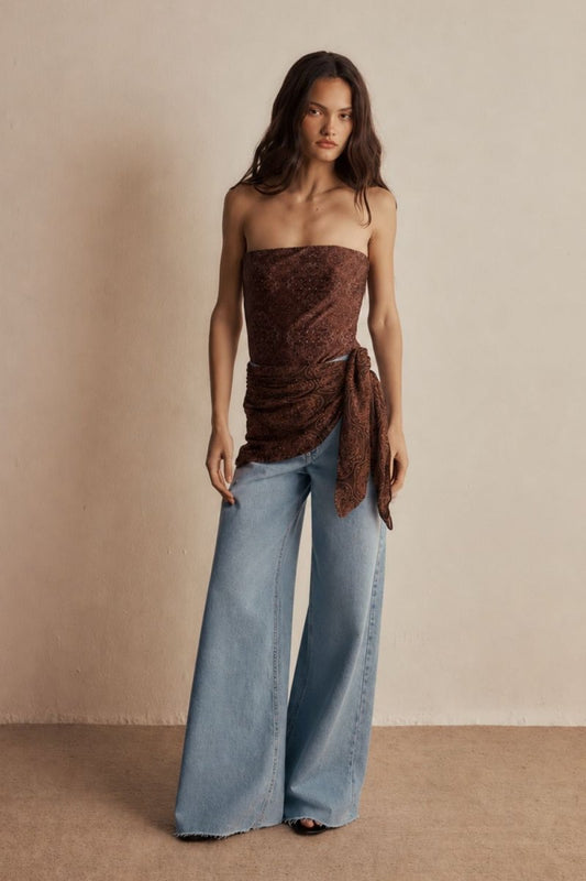 Calça Alix Jeans Vintage - Bonne Soirée
