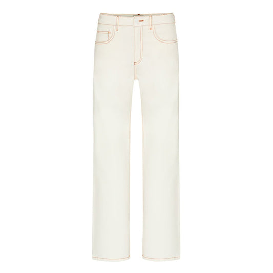 Calça Margot Jeans Off - White - Bonne Soirée