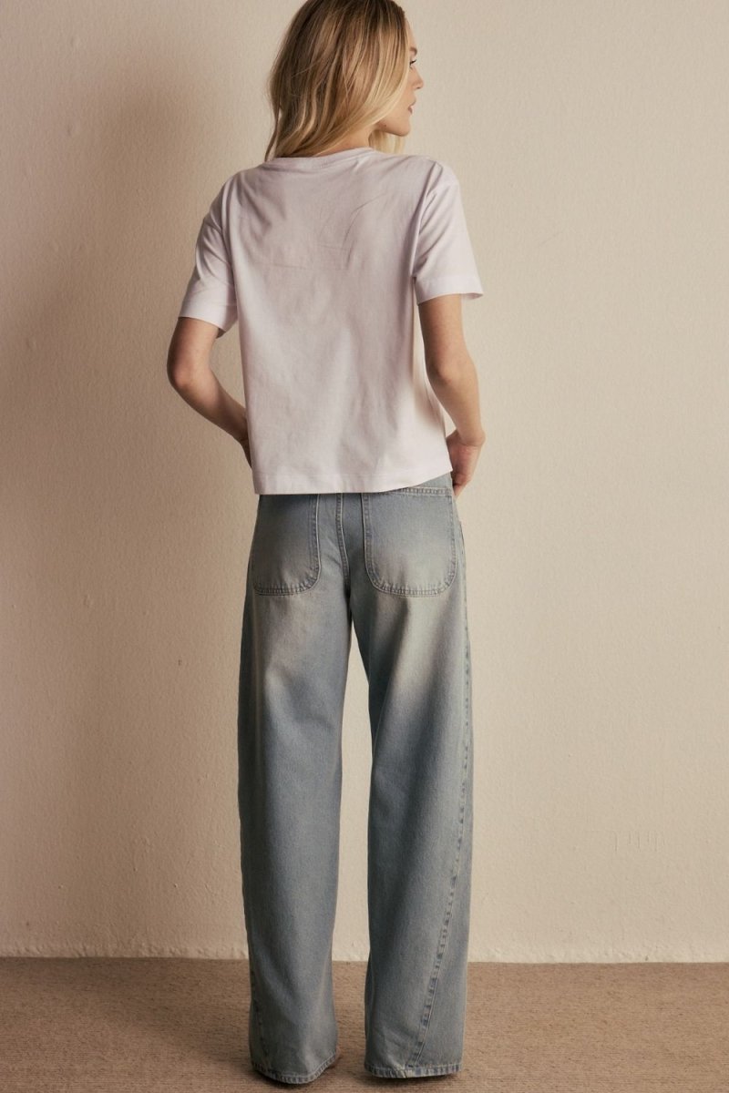 Calça Jeans Barrel Cassis - Bonne Soirée