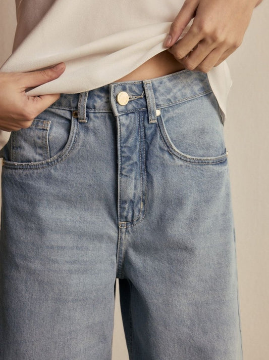 Calça Alix Jeans Vintage - Bonne Soirée