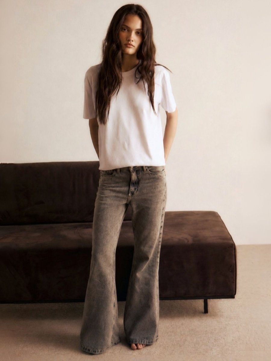 Calça Jane Jeans Black Vintage - Bonne Soirée